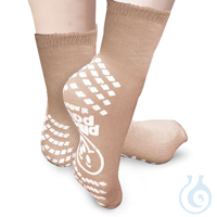 Patientensocken Pillow-Paws Gr. 38 - 42, hellbraun (48 Paar) Patientensocken...
