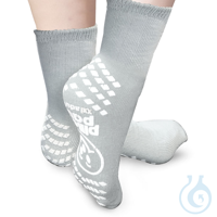 Patientensocken Pillow-Paws Gr. 43 - 48, grau (48 Paar) Patientensocken...