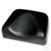 Kopflagerungspolster mit Kopfmulde, PVC schwarz, 19,5 x 14 x 5/2 cm...