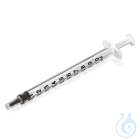 HENKE-JECT Tuberkulinspritzen LDS 1 ml 3-tlg., mit Spardorn, steril (100...