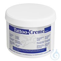 Tattoo-Creme mit Cajeputöl 500 ml  UK = 12 Dosen PZN:   VE: 1 Dose...