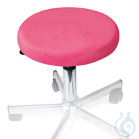 Hockerbezug Frottee pink für Hocker 40 bis 45 cm Ø Hockerbezug Frottee pink...