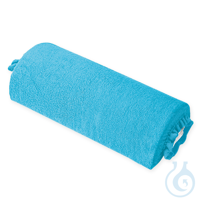 Nackenrollenbezug Frottee türkisblau, für Halbrollen 40 cm Nackenrollenbezug...