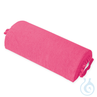Nackenrollenbezug Frottee pink, für Halbrollen 40 cm Nackenrollenbezug...