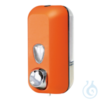 Seifenspender 550 ml, Kunststoff orange  UK = 6 Stck. Seifenspender 550 ml,...