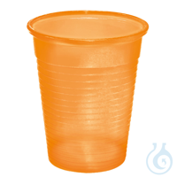 Mundspül- / Laborbecher 180 ml orange (100 Stck.) UK = 30 Btl. PZN:   VE: 1...