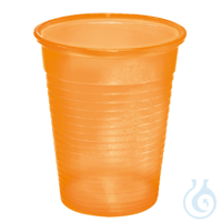 Mundspül- / Laborbecher 180 ml orange (100 Stck.) UK = 30 Btl. Mundspül- /...