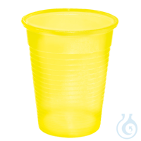 Mundspül- / Laborbecher 180 ml gelb (100 Stck.) UK = 30 Btl. Mundspül- /...
