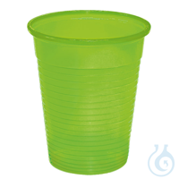 Mundspül- / Laborbecher 180 ml limette (100 Stck.) UK = 30 Btl. Mundspül- /...