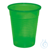 Mundspül- / Laborbecher 180 ml grün opak (100 Stck.) UK = 30 Btl. Mundspül- /...