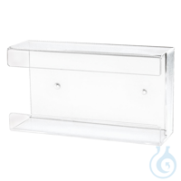 Handschuhbox-Halterung ratiomed, aus Plexiglas/Acryl, transparent...