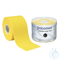 Kinesiologie-Tape ratiomed 5 m x 5 cm. gelb (1 Rl.) UK = 24 Boxen PZN:...
