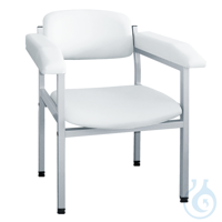 Blutentnahmestuhl weiß, Gestell weißaluminium Blutentnahmestuhl weiß, Gestell...
