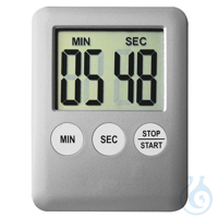 Digital Timer mit kleinem Display silber Digital Timer mit kleinem Display...