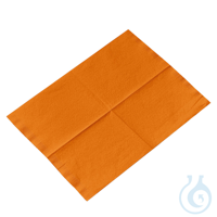 Kopfstützenschoner Tissue/PE, 25 x 33 cm, orange (500 Stck.)...