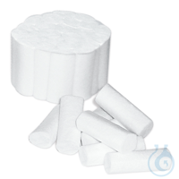 Zahnwatterollen Gr. 4, Ø 14 mm (300 g)  UK = 5 Btl. Zahnwatterollen Gr. 4, Ø...