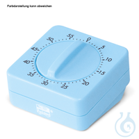 Kurzzeitmesser mit Signal, 60 Min. blau Kurzzeitmesser mit Signal, 60 Min. blau 