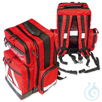 Notfallrucksack ''WasserStopp'' ratiomed groß, rot, leer UK = 10 Stck....