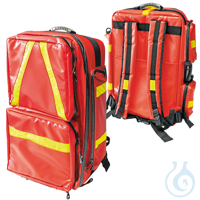 Notfallrucksack ''WasserStopp'' PROFI PLANE, rot, leer UK = 2 Stck....