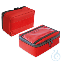 Ampullarium-Tasche ''WasserStopp'' rot UK = 50 Stck. Ampullarium-Tasche...
