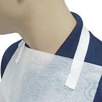 Einmal-Patientenserviettenhalter weiß, 41 x 2,2 cm (250 Stck.) UK = 20 Pack...