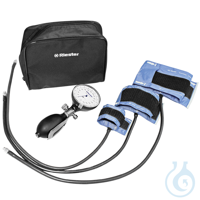 babyphon Blutdruckmessgerät Ø 63 mm, Kunststoff/Metall, 1-Schlauch, Set I mit...