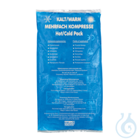 Kalt-/Warm-Kompresse blau, 21 x 38 cm UK = 10 Stck. Kalt-/Warm-Kompresse...