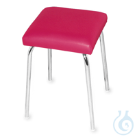 Stapelhocker ratiomed mit viereckigem Polstersitz fuchsia Stapelhocker...