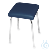 Stapelhocker ratiomed mit viereckigem Polstersitz dunkelblau Stapelhocker...