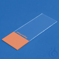 Objektträger SuperFrost orange geschnitten (50 Stck.) Kart = 20 Pack / UK =...