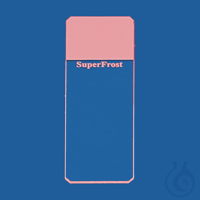 Objektträger SuperFrost rosa geschliffen 45° (50 Stck.) UK = 100 Pack...