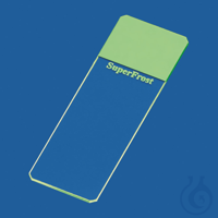 Objektträger SuperFrost grün geschliffen 45° (50 Stck.) UK = 100 Pack...