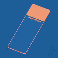 Objektträger SuperFrost orange geschliffen 45° (50 Stck.) UK = 100 Pack...