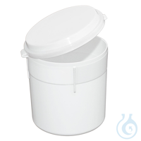 Einmal-Sputumbecher 250 ml, weiß mit Klappdeckel (300 Stck.)...