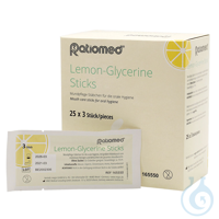 Lemon-Glycerine Sticks ratiomed (25 x 3 Stck.) UK = 20 Pack Lemon-Glycerine...