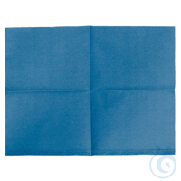 Kopfstützenschoner Tissue/PE, 25 x 33 cm, magic blue (500 Stck.)...