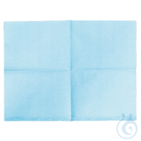 Kopfstützenschoner Tissue/PE, 25 x 33 cm, laguna blue (500 Stck.)...