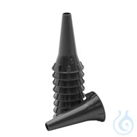 Einmal-Ohrtips 4,0 mm schwarz, für Erwachsene (20 x 50 Stck.) Einmal-Ohrtips...