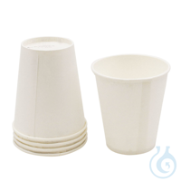 Trinkbecher aus Papier, 150 ml, weiß  VE = 100 Stck. / UK = 25 x 100 Stck....