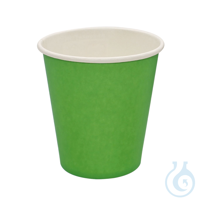 Trinkbecher aus Papier, 180 ml / 200 ml Füllmenge, fresh green (50 Stck.)...