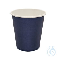 Trinkbecher aus Papier, 180 ml / 200 ml Füllmenge, magic blue (50 Stck.)...