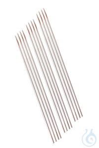 Watteträger Hartholz einseitig spitz 25 cm, Ø 3 mm (100 Stck.) Kart. = 50...