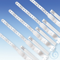 Namensbänder Erwachsene Standard, weiß (250 Stck.) UK = 10 Pack Namensbänder...