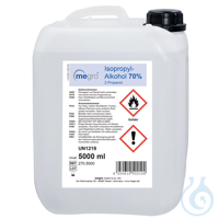 Isopropyl-Alkohol 70 % 5 Ltr. Lösemittel Isopropyl-Alkohol 70 % 5 Ltr....