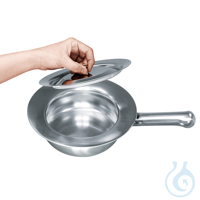 Stechbecken mit Flachgriff und Deckel für Kinder Stechbecken mit Flachgriff...