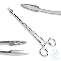 Gross-Maier Kornzange megro gebogen, 20 cm, mit Sperre Pack = 10 Stck....