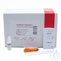 meditrol Troponin I (cTnl) Schnelltest inkl. Probepipetten (5 x 1 T.)...
