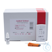 meditrol D-Dimer Schnelltest (10 T.) inkl. Puffer, Lanzetten und Pipetten...