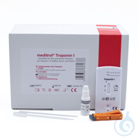 meditrol Troponin I (cTnl) Schnelltest inkl. Probepipetten (10 x 1 T.)...