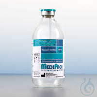 SPM Vakuumflasche 500 ml Glas - kein Medizinprodukt - VE = 10 Stck. SPM...